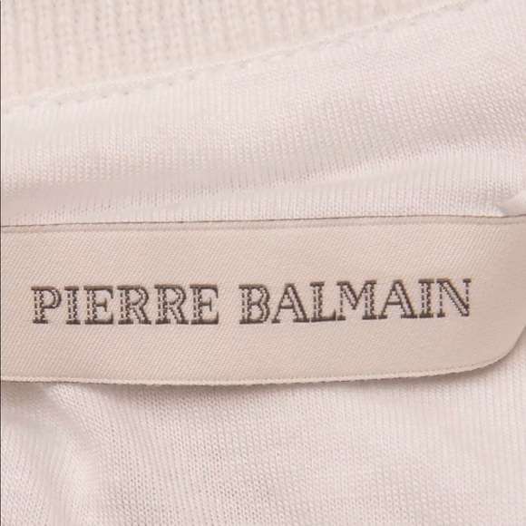 Pierre Balmain ribbed mesh top EU 40 US M/L New - Picture 4 of 6